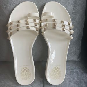 Like new Vince Camuto Studded Jelly sandal